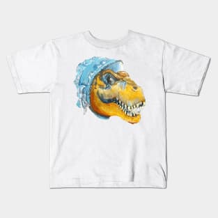 Tea Rex Party Kids T-Shirt